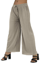 Pantalon plissé pantalon 