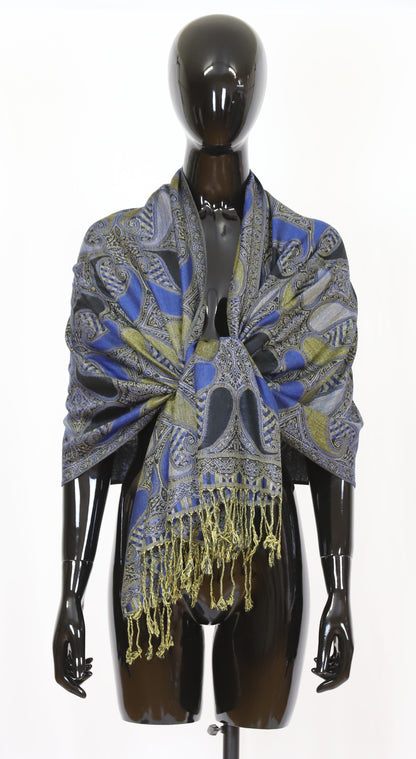 Pashmina Marine foulard 