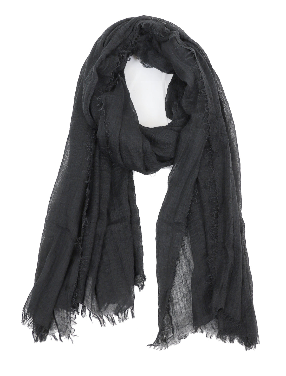 Foulard Echarpe Froissé Cache Cou Femme / Homme foulard