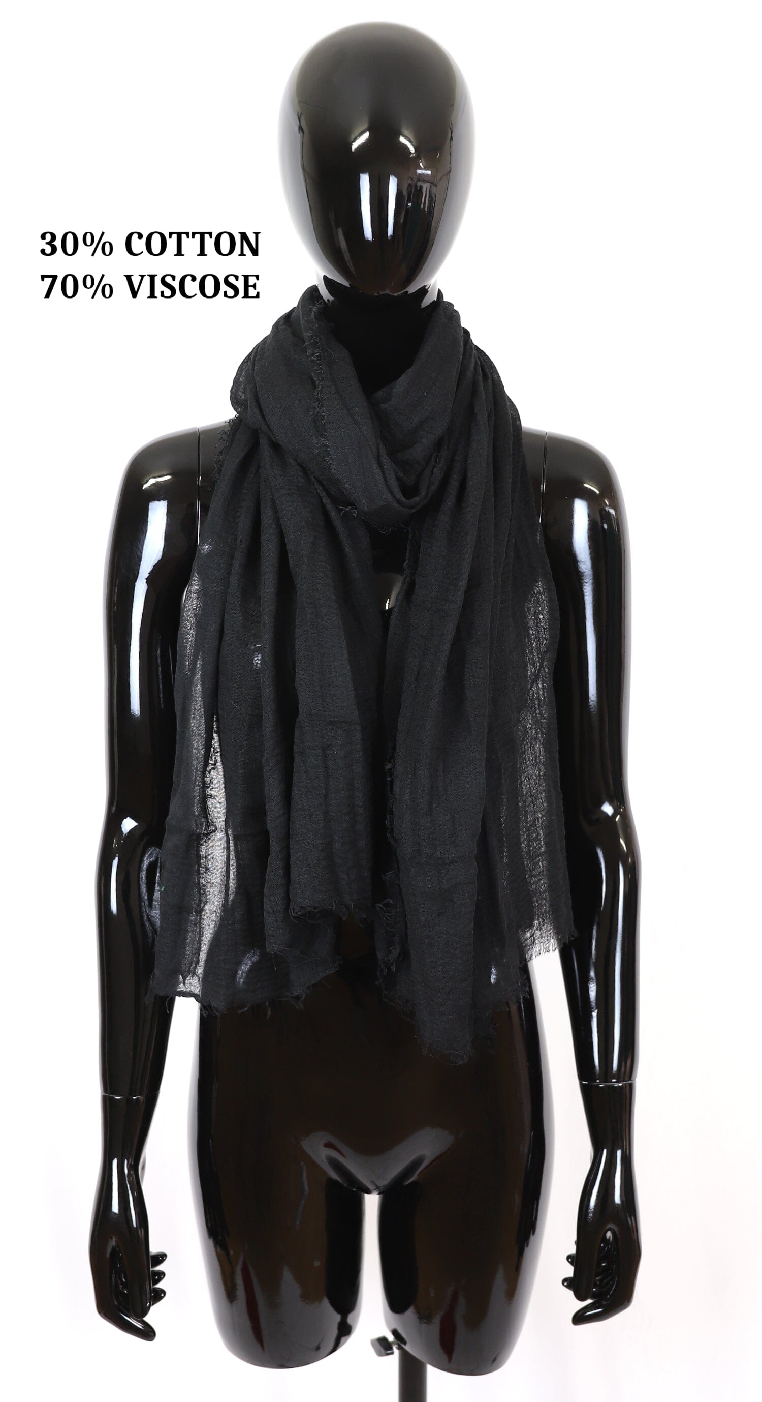 Foulard Echarpe Froissé Cache Cou Femme / Homme foulard 