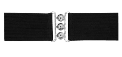 Ceinture Elastique Large à Boucle - femme ceinture 