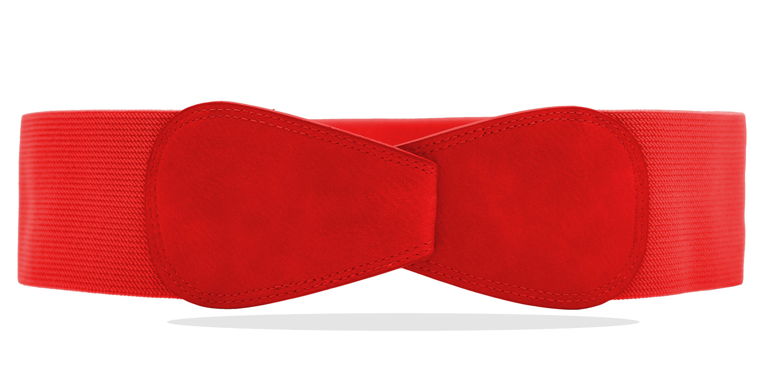 Ceinture large (Rouge) - femme ceinture 