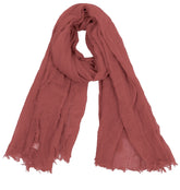 Foulard Echarpe Froissé Cache Cou Femme / Homme foulard 