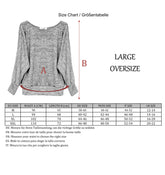 Pull femme oversize sweat-pull 