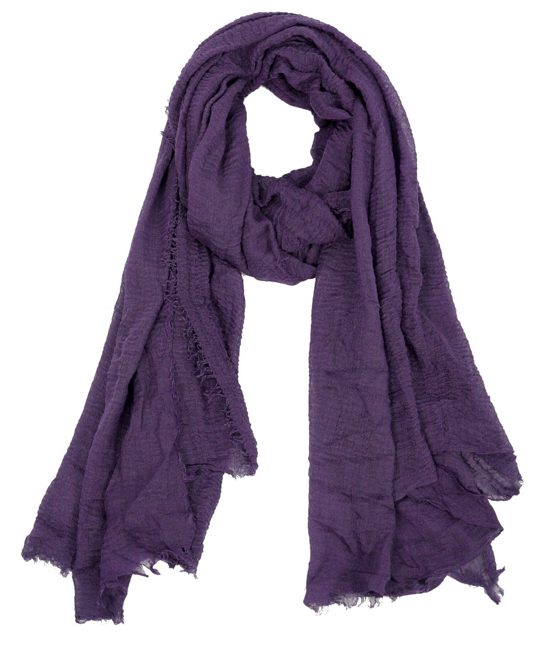 Foulard Echarpe Froissé Cache Cou Femme / Homme foulard