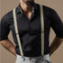 Bretelles élastiques Vintage Ajustables Made in France - Homme ceinture 