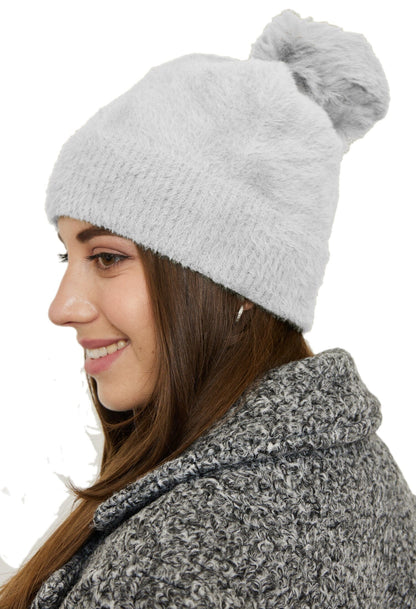 Bonnet Pompon Hiver Bonnet 