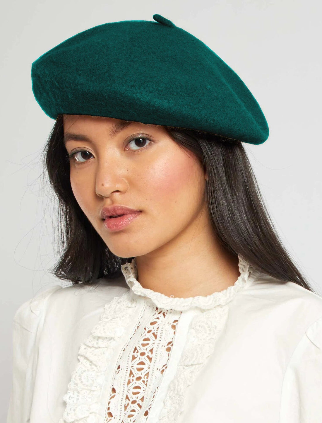 Béret femme 100% Laine chapeau 