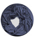 Écharpe Tube Unicolore Confortable Mode Mi-Saison foulard Marine 