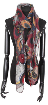 Foulard imprimé foulard 