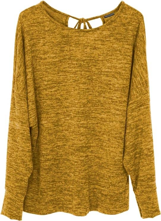 Pull fin manches longues sweat-pull 