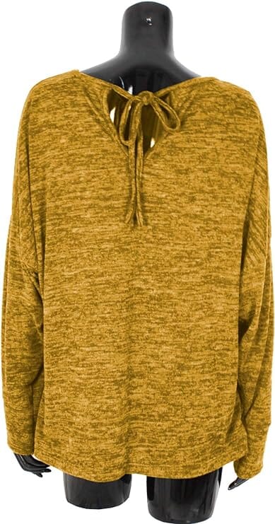 Pull fin manches longues sweat-pull 