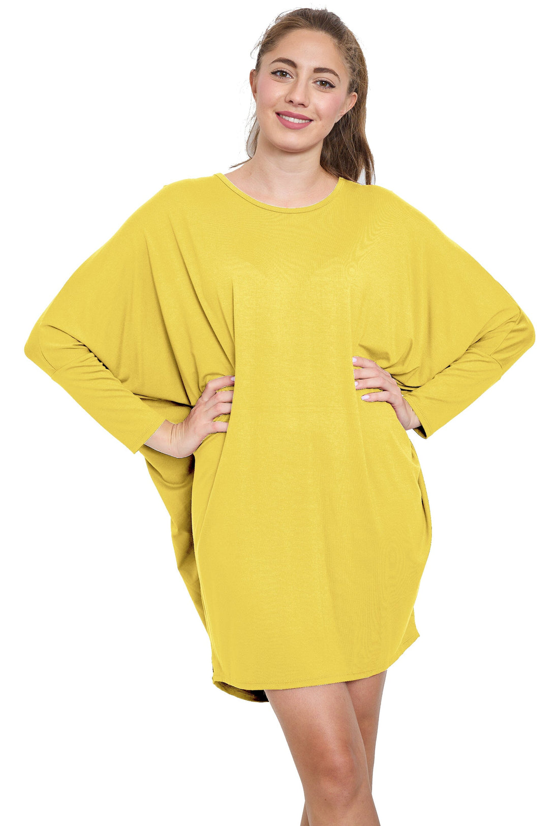 Tunique Robe Manche Longue Oversize Taille Unique - Femme Robe