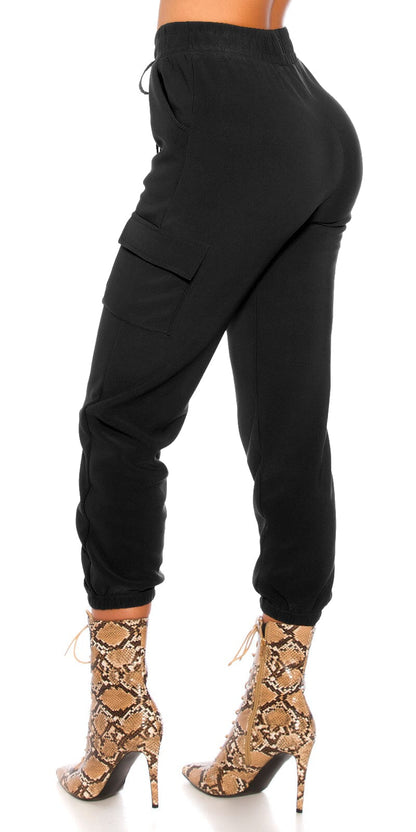 Jogging Survêtement Deux Poches Latérales Taille Elastique pantalon 