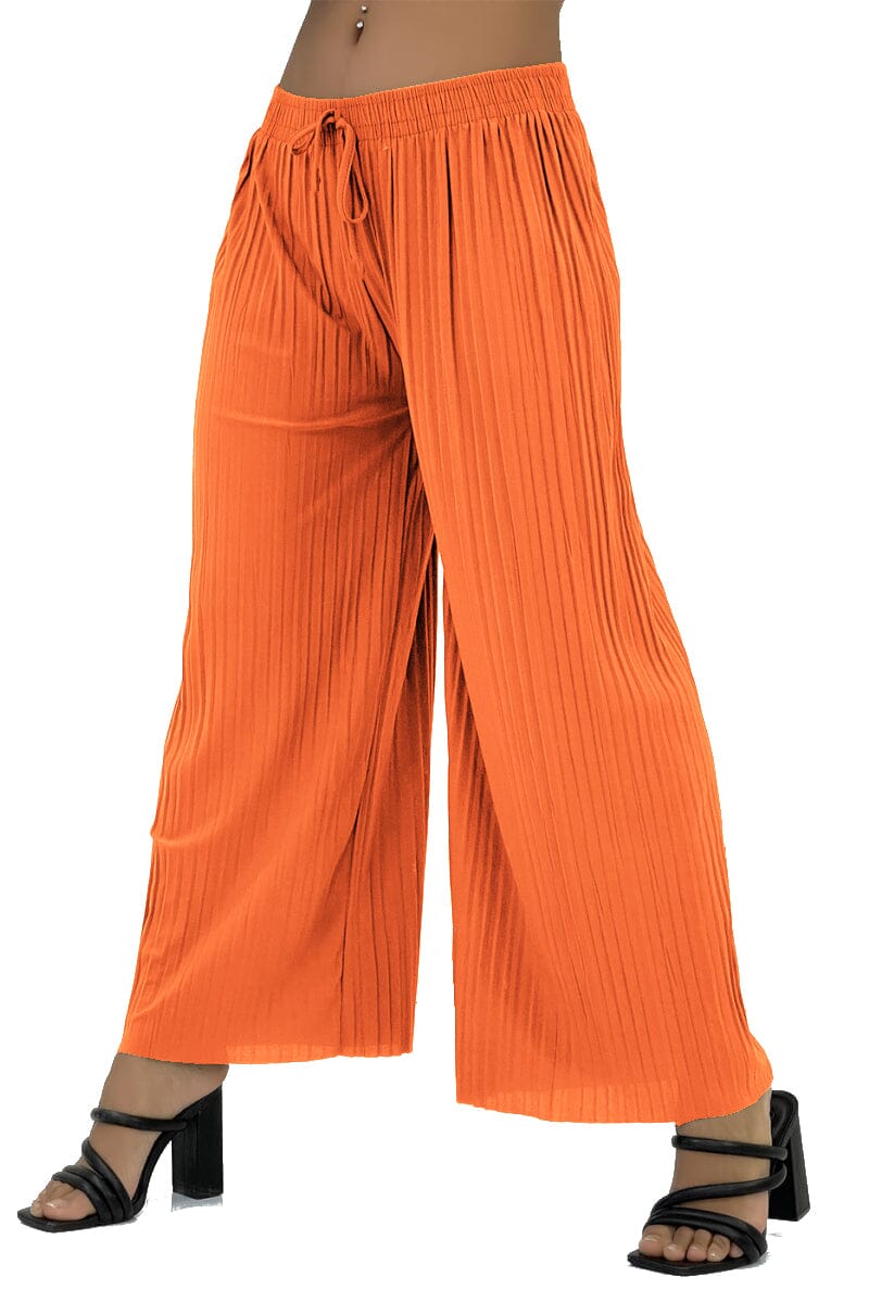 Pantalon plissé pantalon 