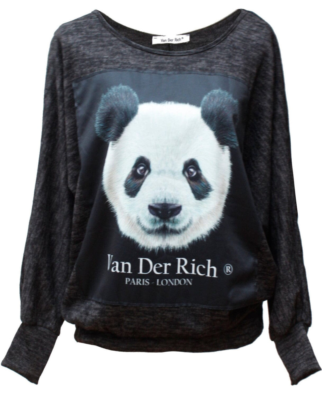 Sweat-Pull Ample imprimé Animal-Panda sweat-pull