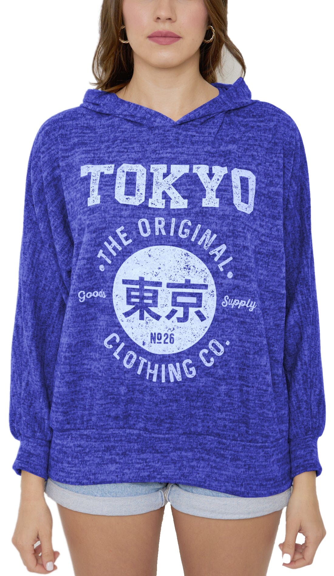 Sweat-Pull Style Oversize imprimé avec Capuche sweat-pull