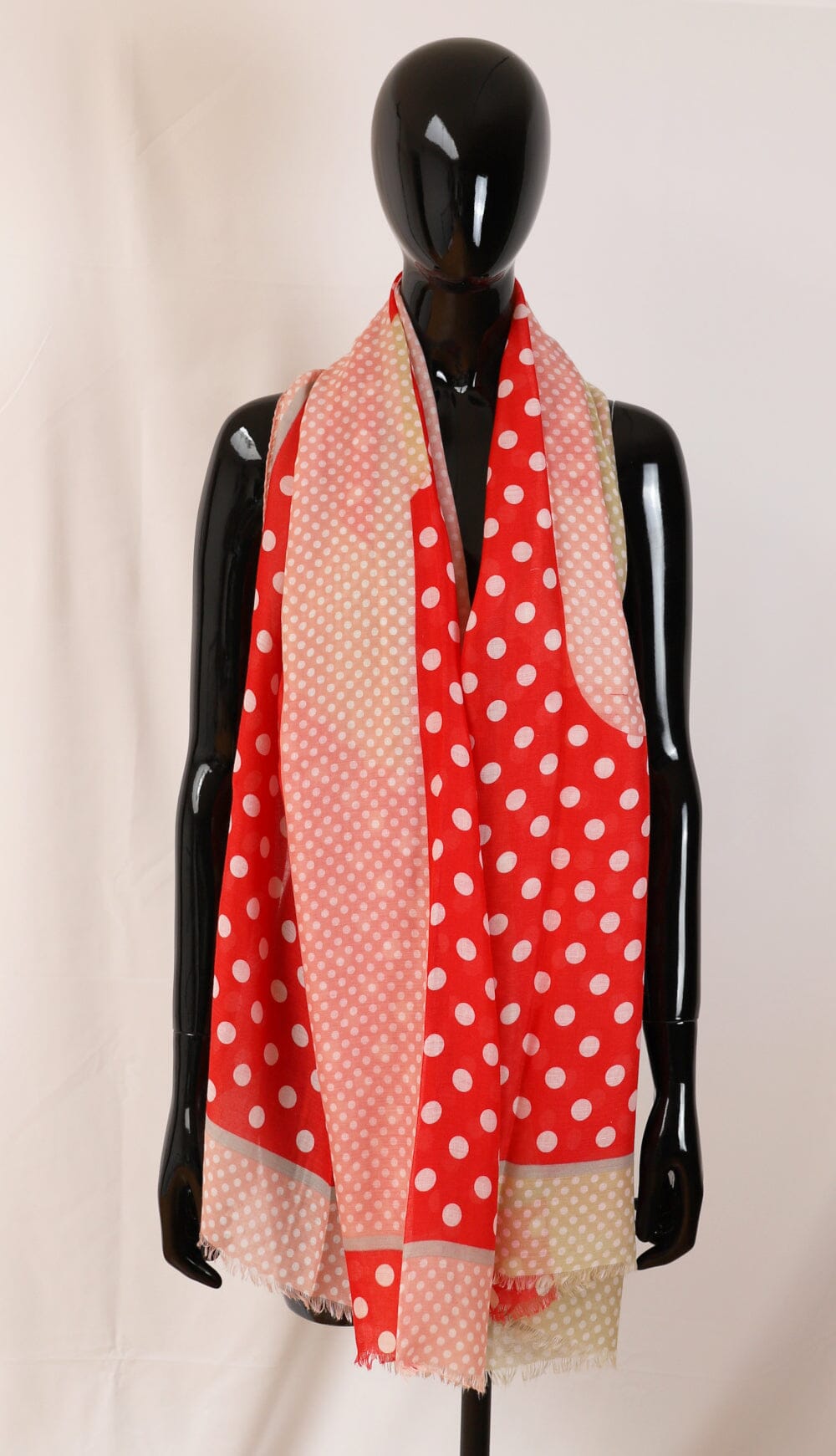 Etole rouge femme foulard 