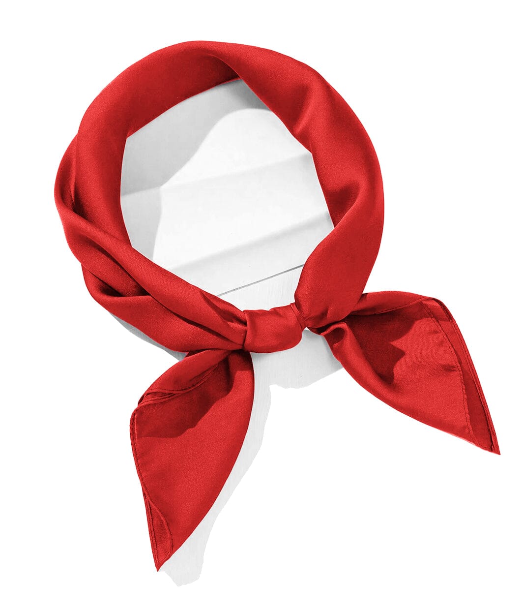 Carré Élégant Satin Bandana 