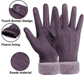 Gants tactile femme violet Gant 