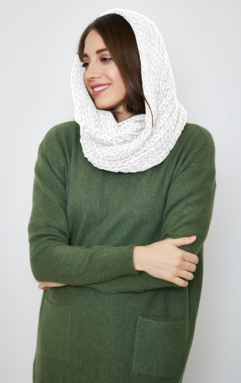 Echarpe Tube Femme foulard 